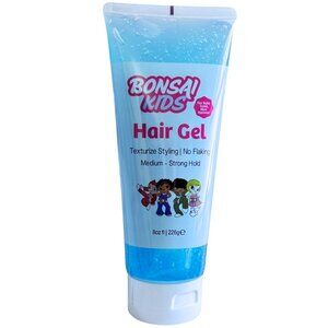 Hair Gel for Boys and Toddlers - 8 oz of Strong Hold, No Flakes, Long-Lasting St